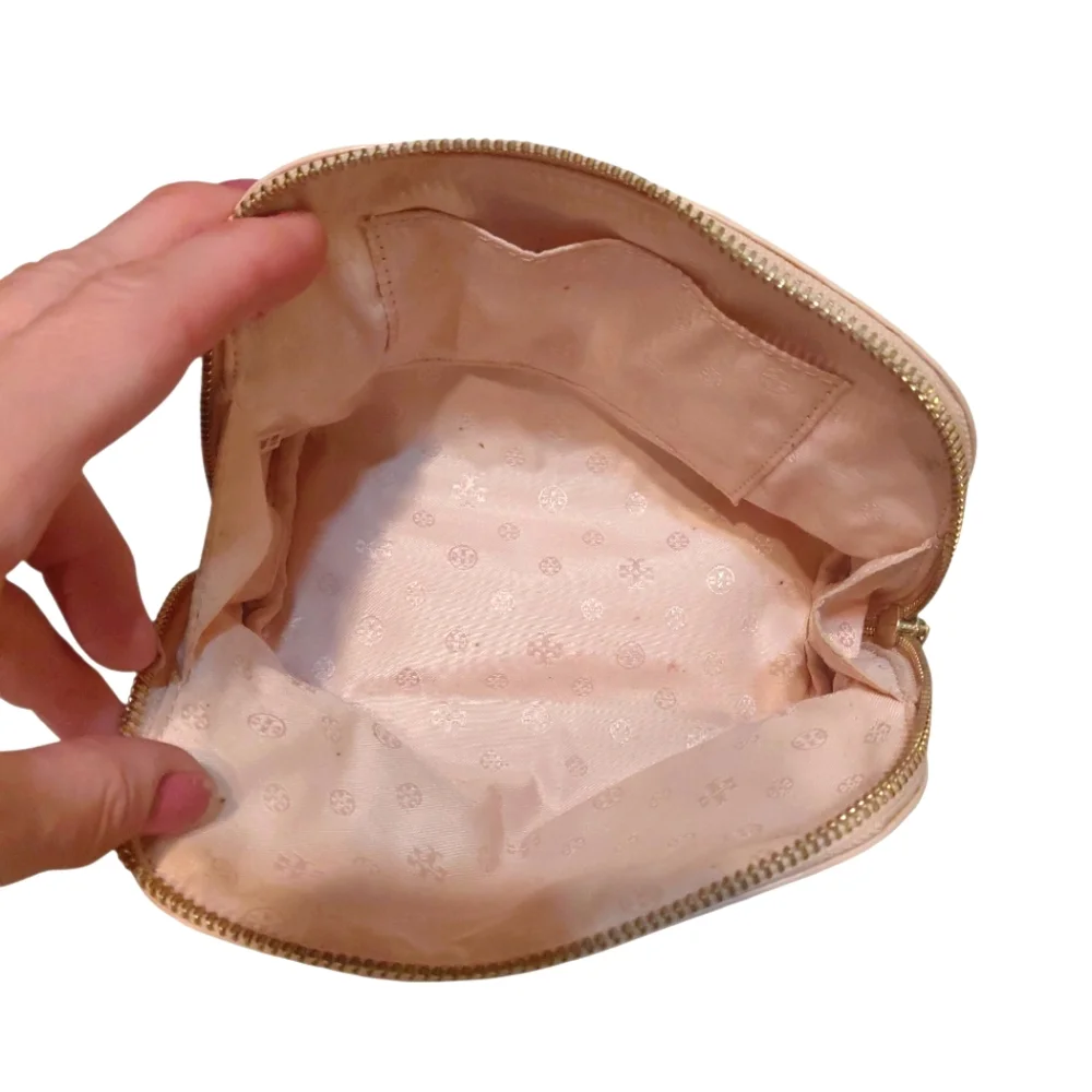 Tory Burch Pink Cosmetic Bag Accessories Bag